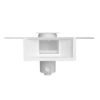 Skimmer piscine béton SB118-MR, blanc