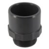 Embout fileté mâle-femelle PN10 PVC pression à coller Ø63/75