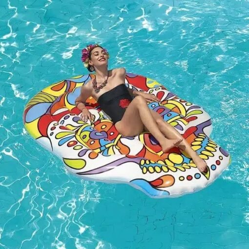 Bouée matelas crâne Mexicain fiesta skull LIMITED ED.