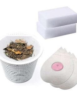 Kit de 2 gommes, 2 absorbeurs et 4 préfiltres
