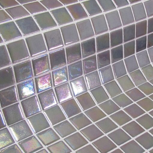 Mosaïque piscine Fosfo Collection – GREY IRIDESCENT 25