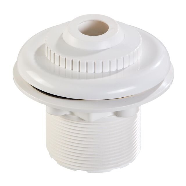 Buse de fond 3" réglable - Modèle Parker - Blanc